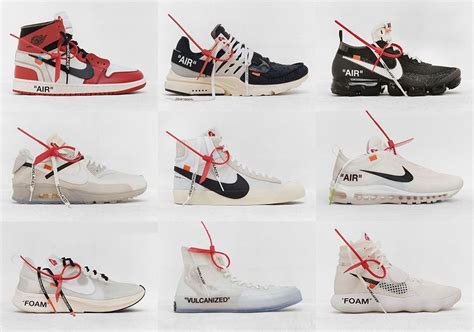 nike x off white collection